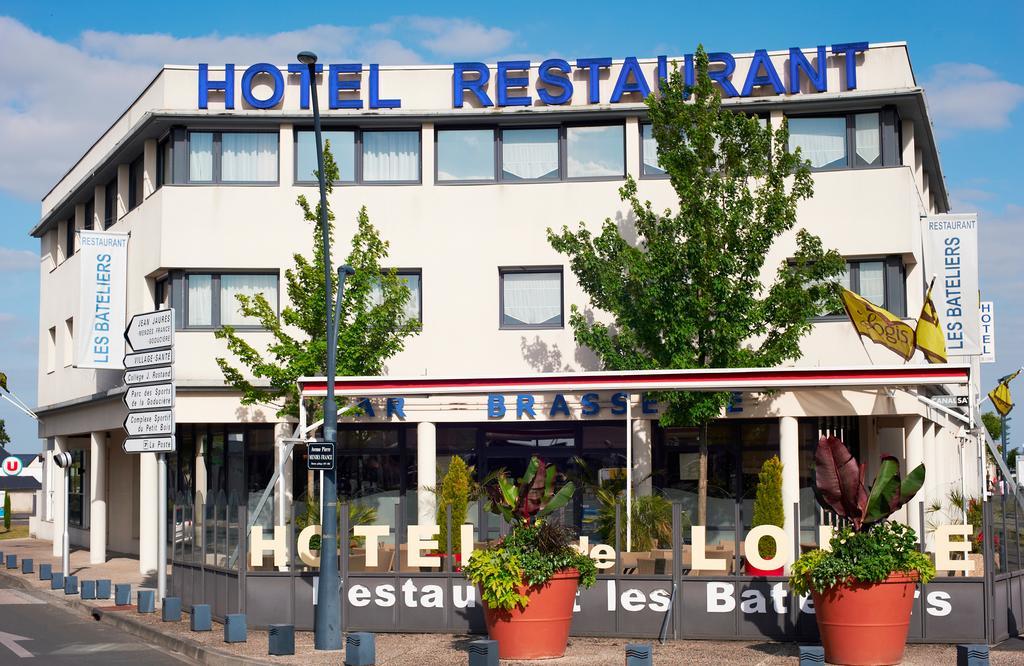 Hotel De Loire Et Restaurant Les Bateliers Trelaze Luaran gambar